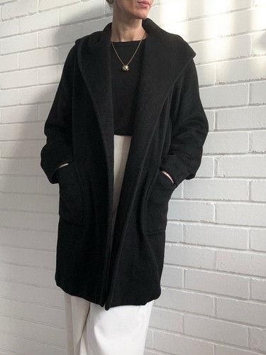 Max mara coat black - -,