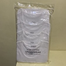 M & S Men’s Pack Of 5 Vest