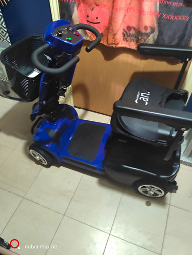 Blue black wheel electric - blue, 4-wheel