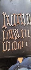 Selection Of Vintage Open Ended Spanners ,Various Sizes From 4mm Upto 30mm.