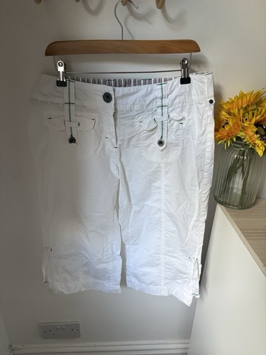 White vintage next capri cargo - next,