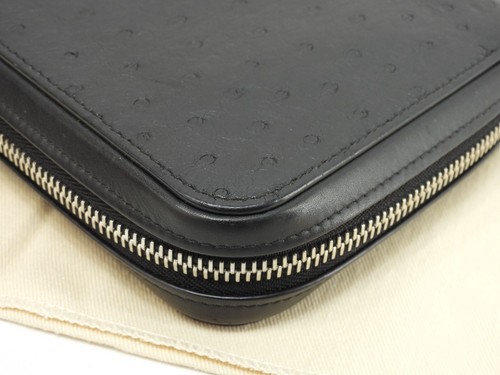 Louis vuitton zippy ostrich - louis,