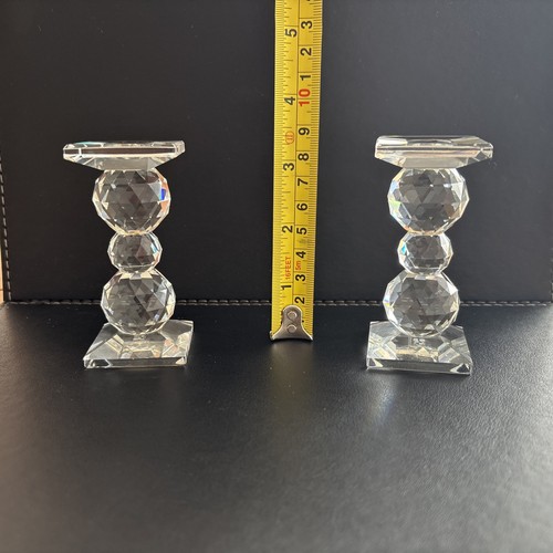 Swarovski crystal candlestick