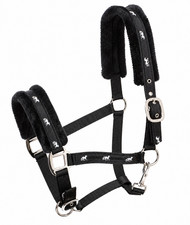 Black Printed Nylon Horse