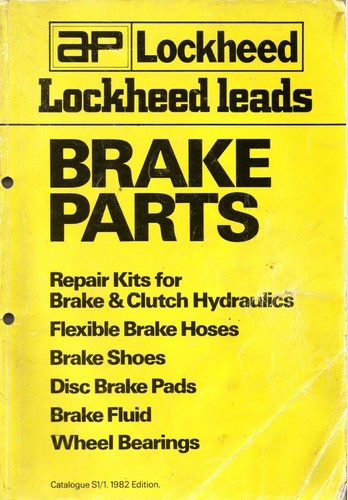 Lockheed brake friction - lockheed,