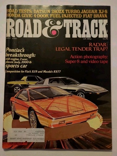 Road track may 1981 datsun - &,