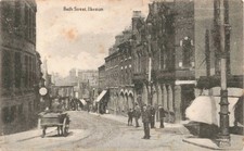 Bestwick's Series Ilkeston Bath Street Topographical Postcard Vintage 1900s