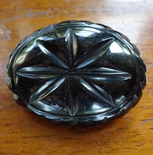 Antique victorian whitby jet - antique,