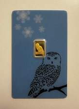 PAMP Suisse Snowy Owl 1g Gold