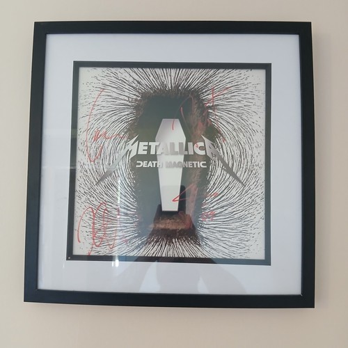 Metallica fully signed - metallica,