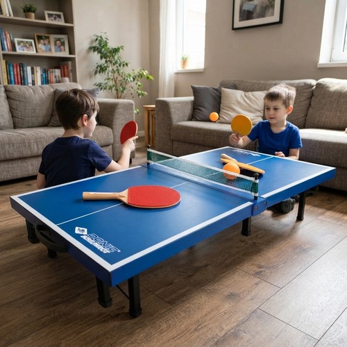 Blue mini ping pong - ping,