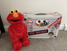  Tickle Me Elmo 10th Anniversary Toy TMX 2006 Fisher Price Partially Working 
