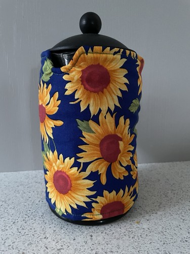 Handmade 800ml cafetiere cosy - cafetiere,