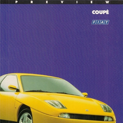 Fiat coupe 1994 - 1994-95, market