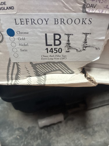Lefroy brooks bath - lefroy, taps