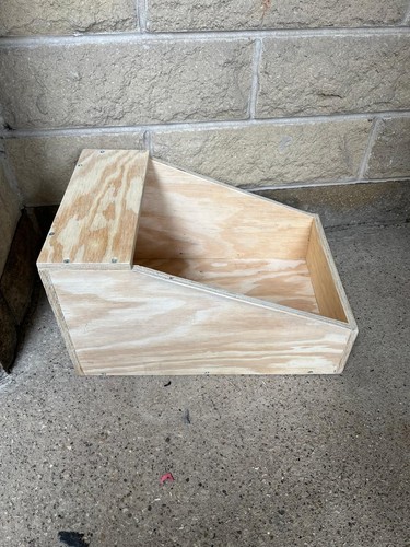 Wooden rabbit nesting - wooden, whelping