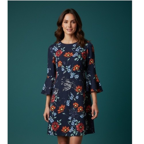 Hobbs london navy blue - navy, floral