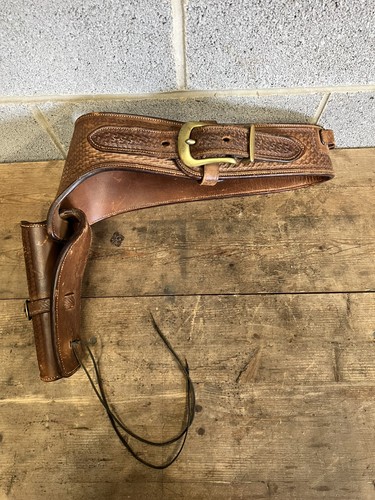 Vintage leather western - leather,