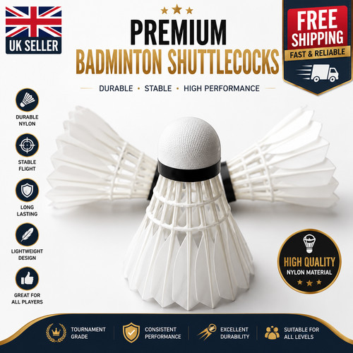 Badminton shuttlecocks - 3x,