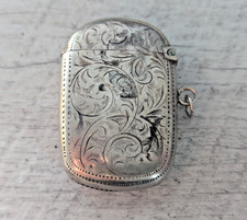 Silver Vesta Case 1922