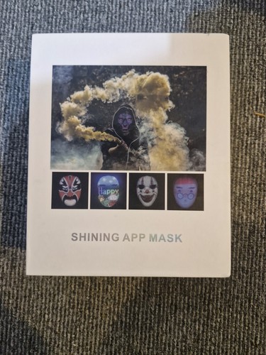 Programmable led face - face, mask