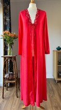 Vintage Red Nylon Dressing