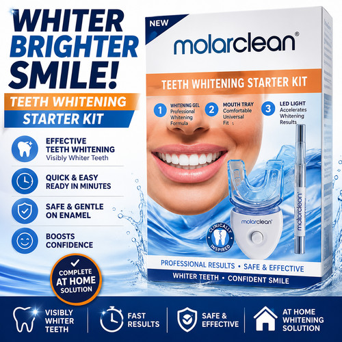 Molarclean teeth whitening - teeth,