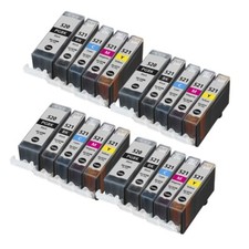 20 Ink Cartridge For Canon MP560 MP620 MP630 MP640 MX870 PGI-520 CLI-521