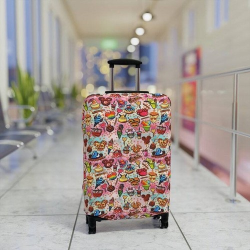 Disney rainbow snacks luggage - rainbow,