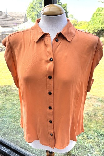Hobbs nw3 orange silk - orange,
