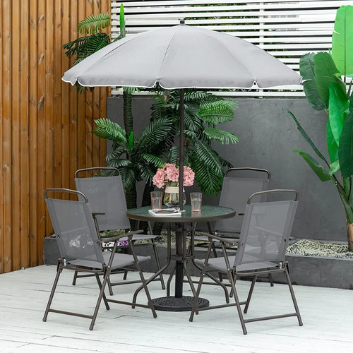 6pc garden dining set seater - 6pc, 4