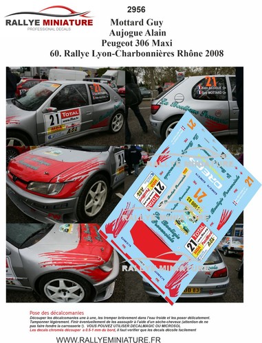 Decals ref 2956 peugeot - decals,