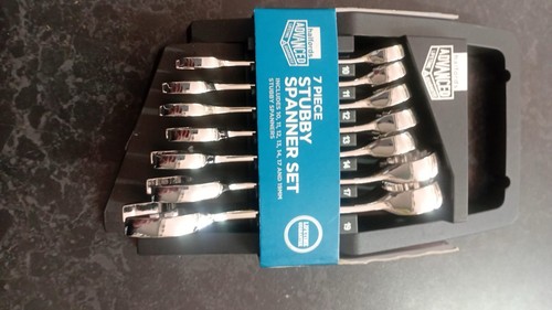 Halford piece stubby spanner - halford,