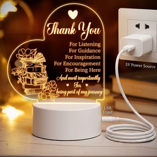 Persoanlised led night light - night,