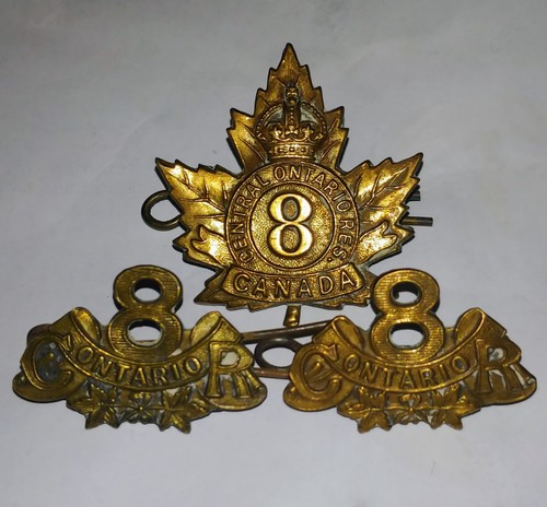 Cef ww1 8th central ontario - cef,