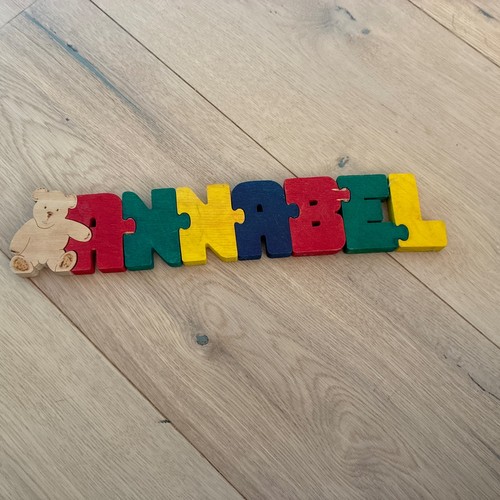 Personalised wooden name - personalised,
