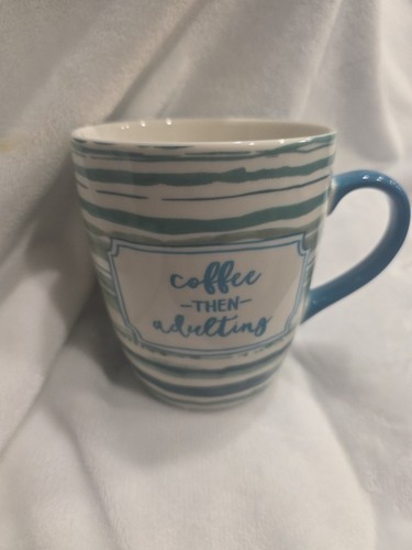 Coffee then adulting large - then,