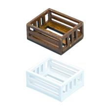 Dollhouse Wooden Crate 1/12