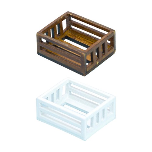Dollhouse wooden crate - dollhouse,
