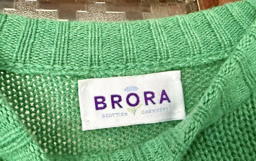 Brora 100 cashmere jumper - brora, 100%