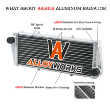 Racing Radiator Alu Fits