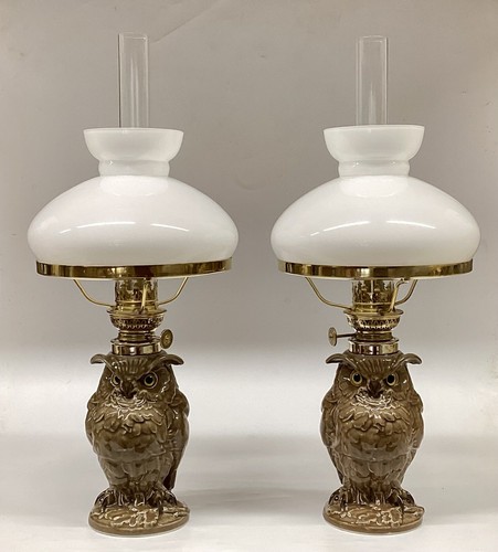 Antique novelty owl - antique, lamps