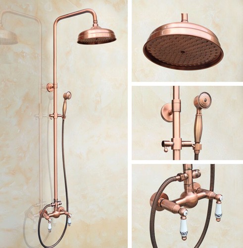 Antique copper rainfall - copper,