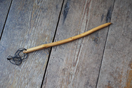 Vintage wooden wand pagan - vintage,