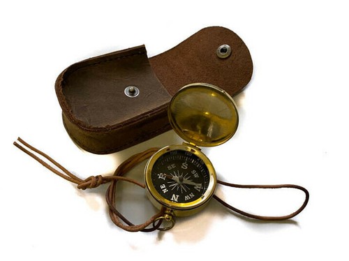 Traditional nautical compass - traditional,