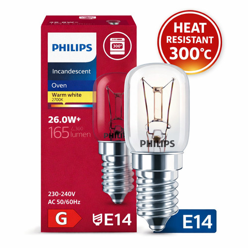 Philips oven bulb e14 - e14, 25w