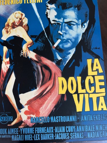 Vintage frederick fellini - fellini, la
