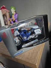 Welly BMW R1100rt-p 1:18 Motorcycle Model Diecast Motorbike Police Version Rare