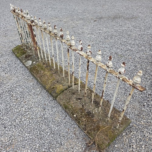 Reclaimed wrough iron railings - iron,
