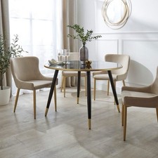 Sylvia 4 Seater Round Dining